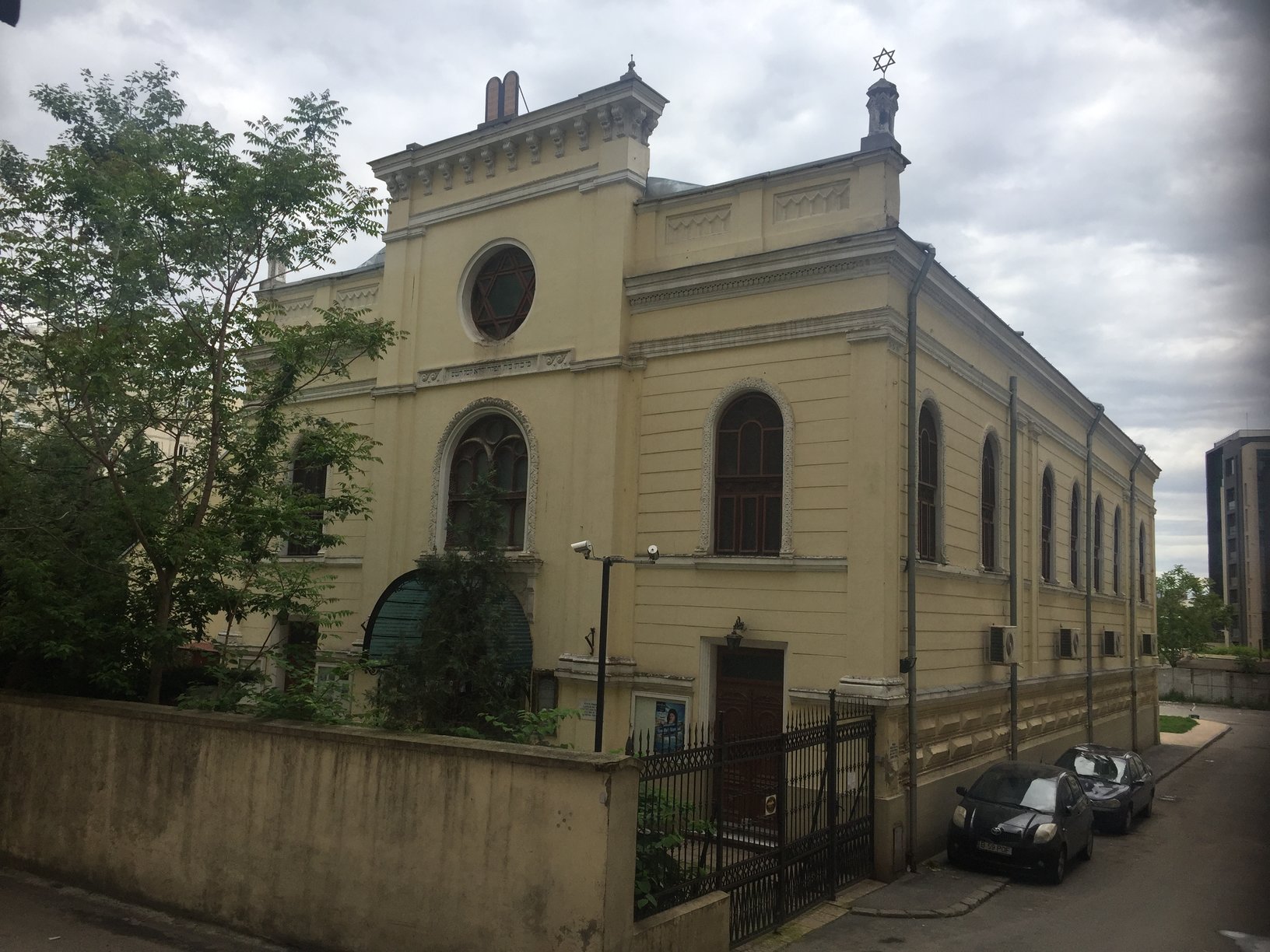 The Polish synagogue, now a Holocaust museum