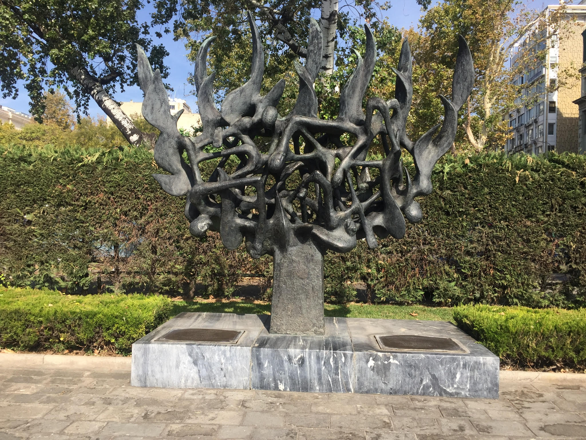 the Holocaust Memorial