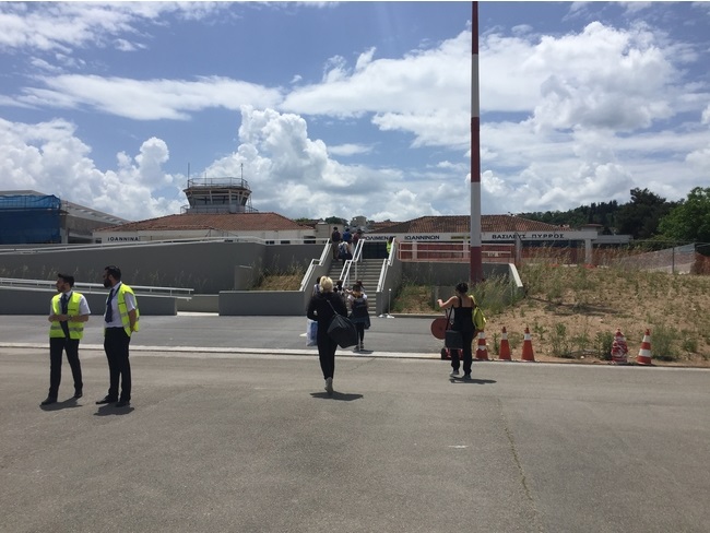 flying to Epirus