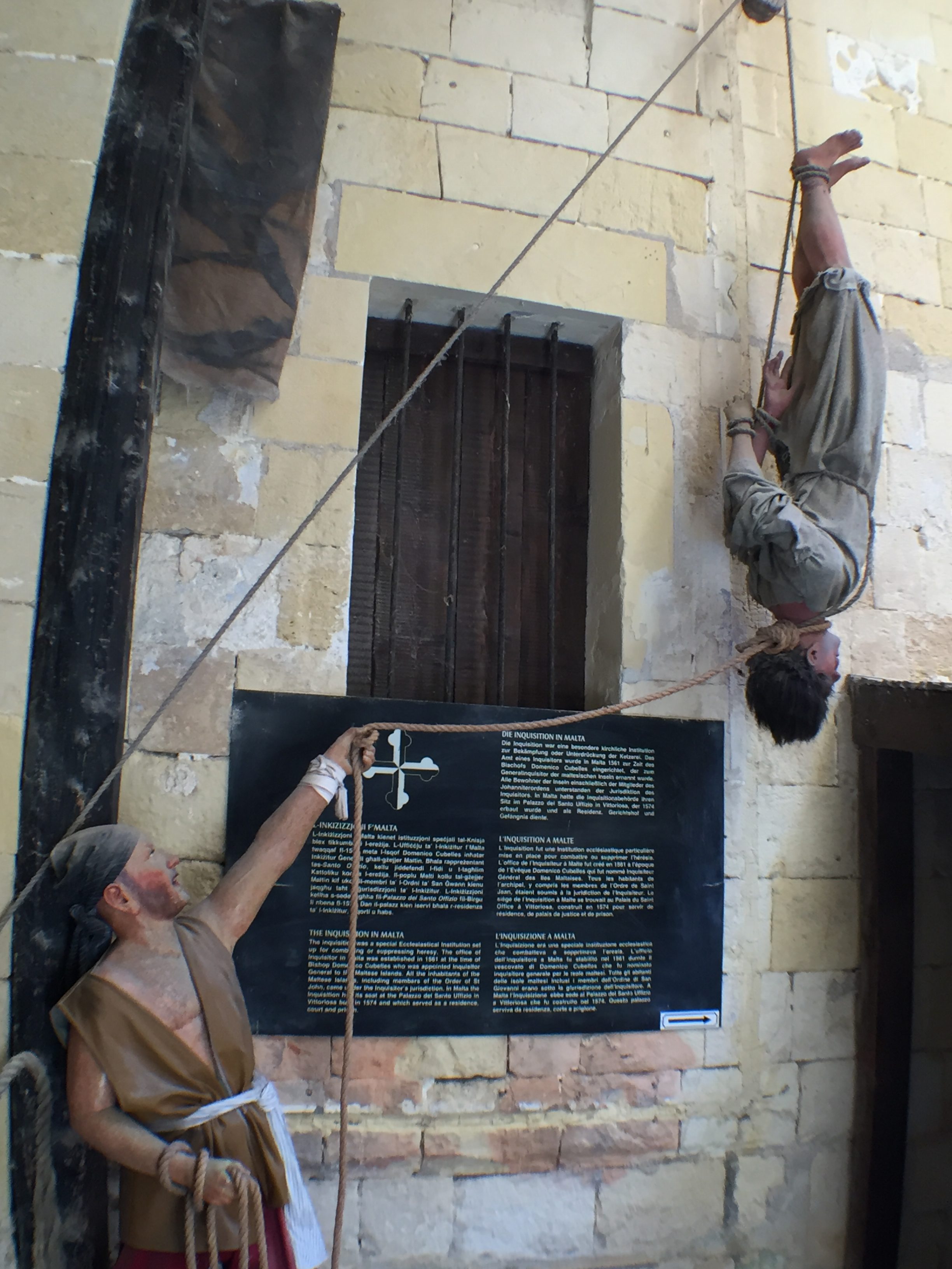 Jewish Heritage Malta: Inside the Inquisition Torture Chambers