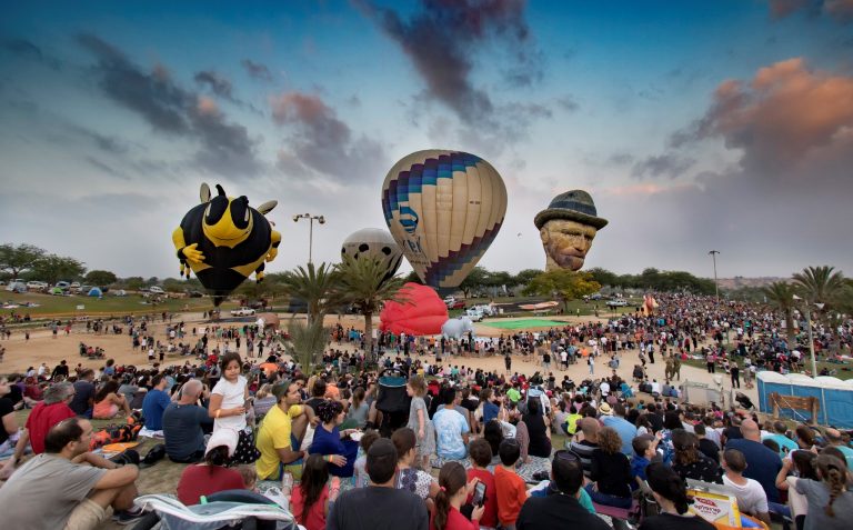 פסטיבל כדורים פורחים בצפון הנגב צילום תמרה כהן (2)