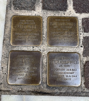 Jewish Heritage in Klagenfurt- The Stolpersteine
