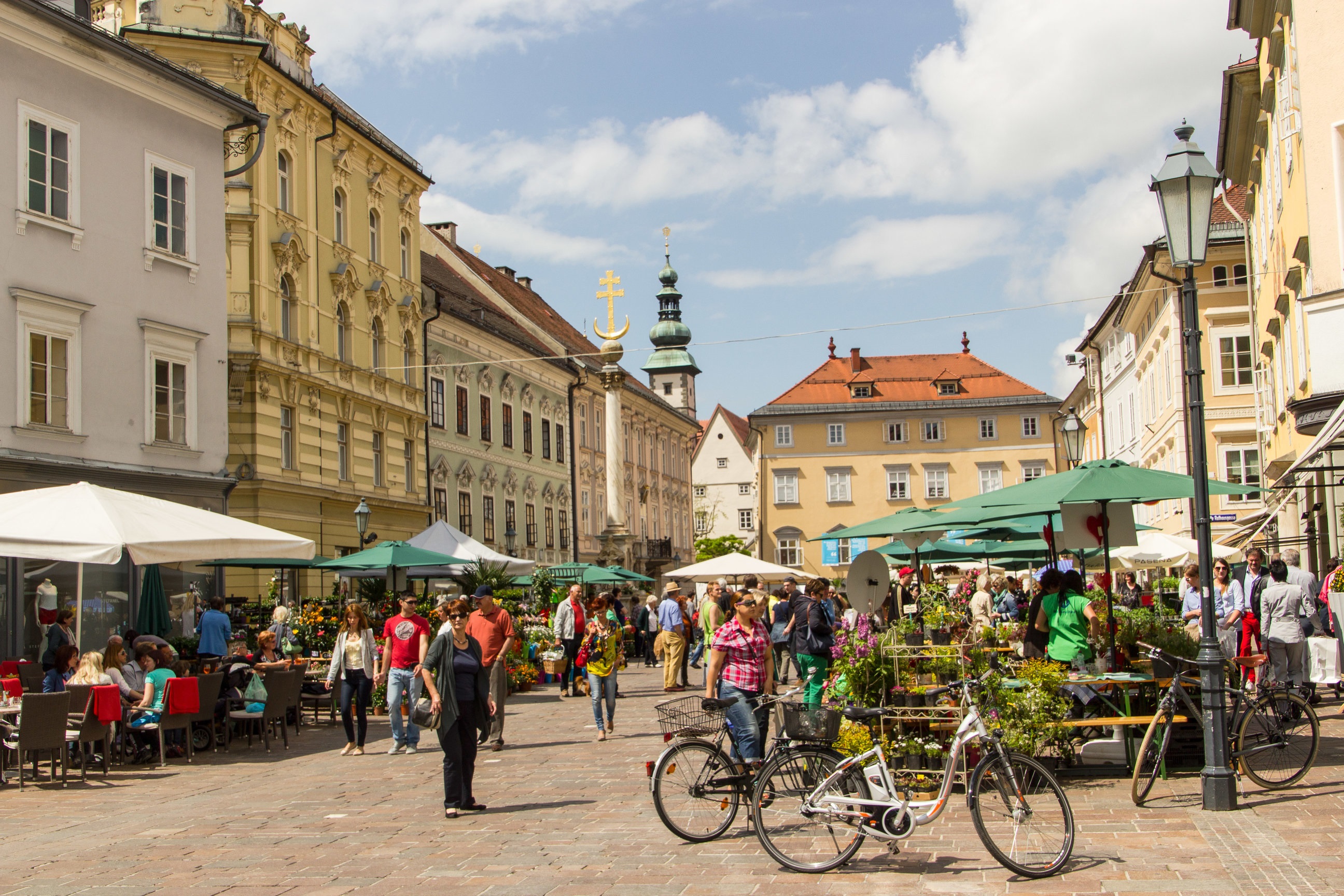 the city of Klagenfurt