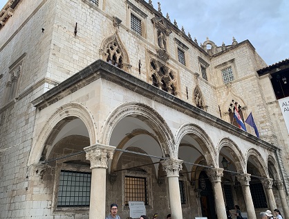the Sponza Palace