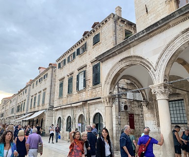 the Sponza Palace