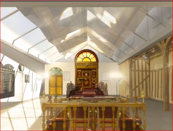 The Modern Rashi synagogue in Troyes