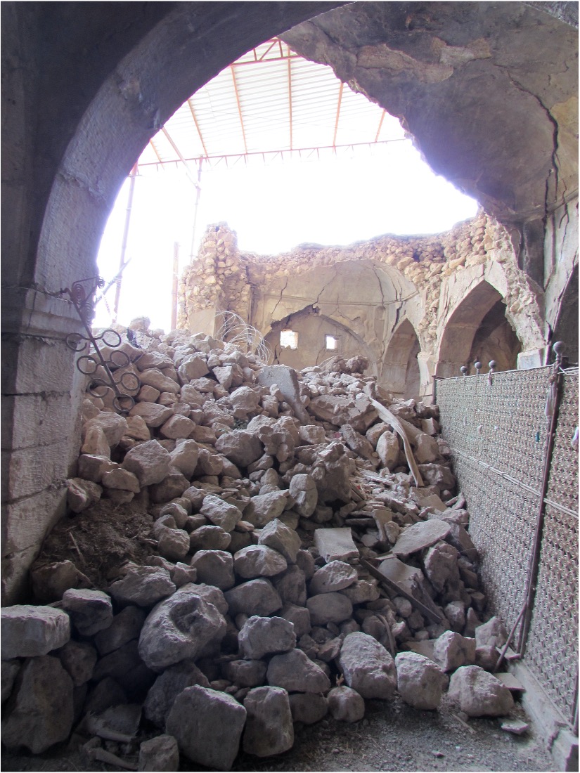 Collapsed Vaults, Pillars, and Ancient Domes