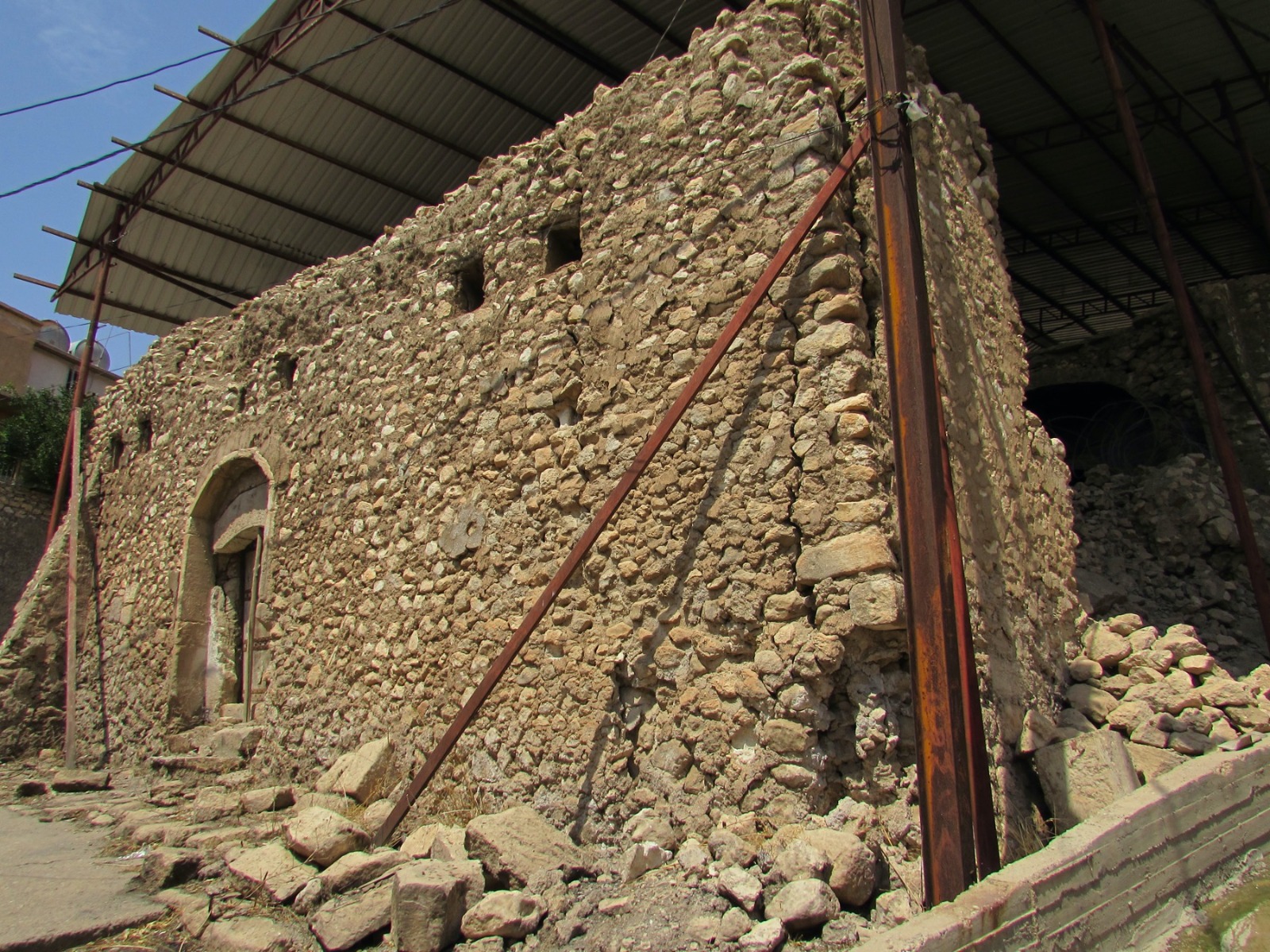 he tomb was built during the Roman period