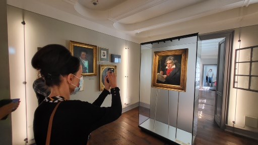 inside Beethoven House in Bonn