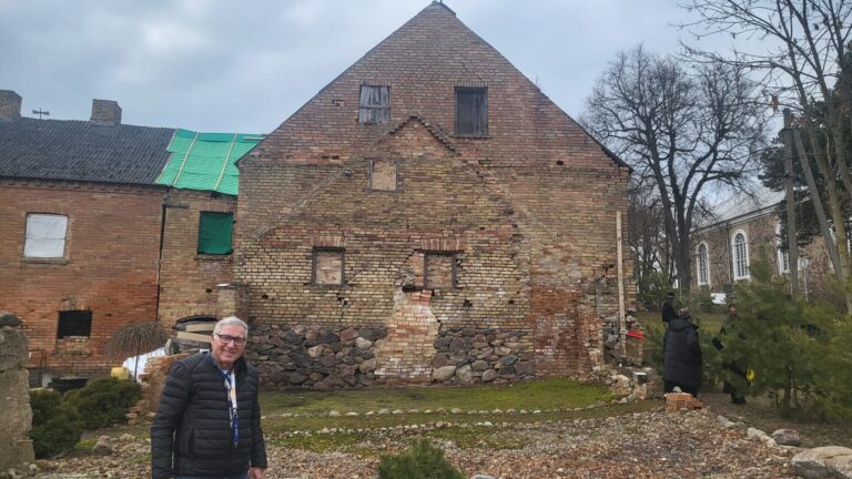 The Ruins of Rav Kook’s Home. Rav Kook Jewish Heritage Tour Lithuania
