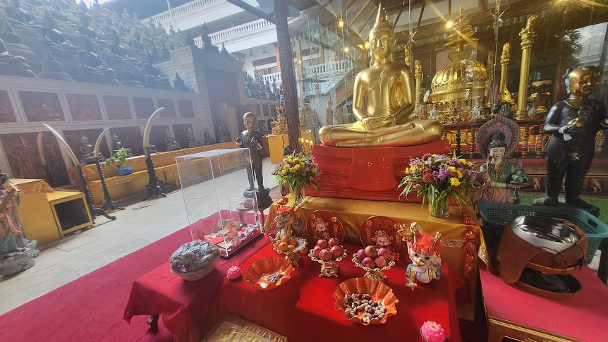 nside the temple's sanctum