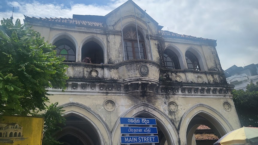 Old City Hall with numerous Star of David