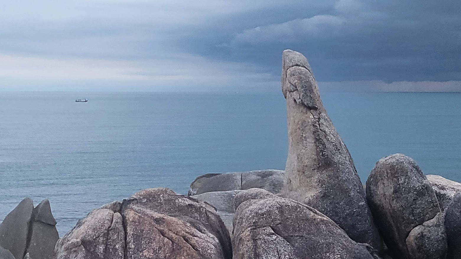 the "Grandfather Rock"