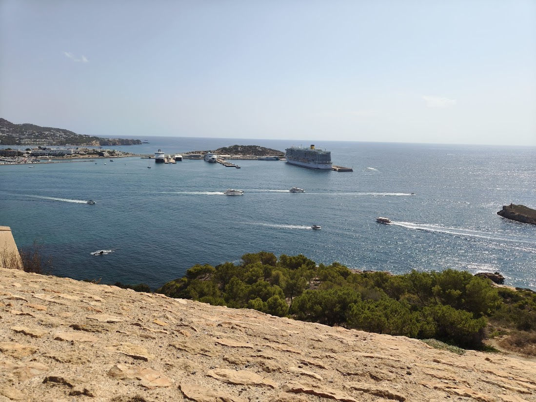 the island of Ibiza