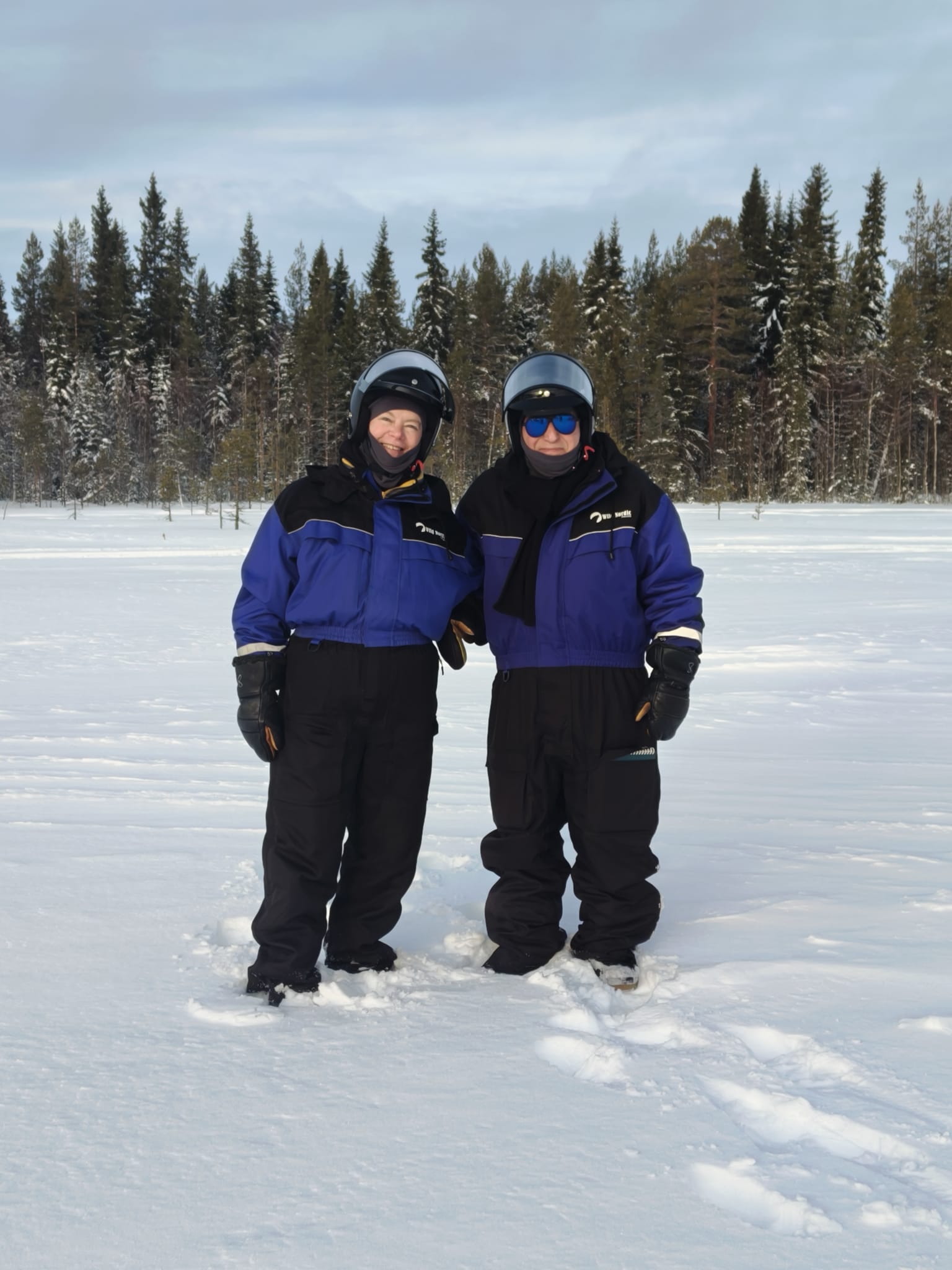 Walking on a Frozen Lake