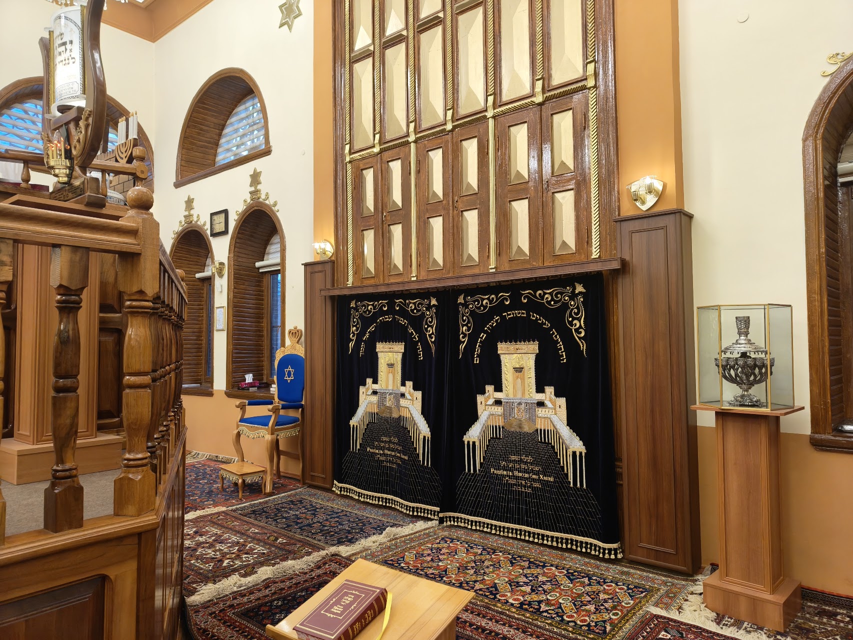 Red Village Azerbaijan 6 domes synagogue