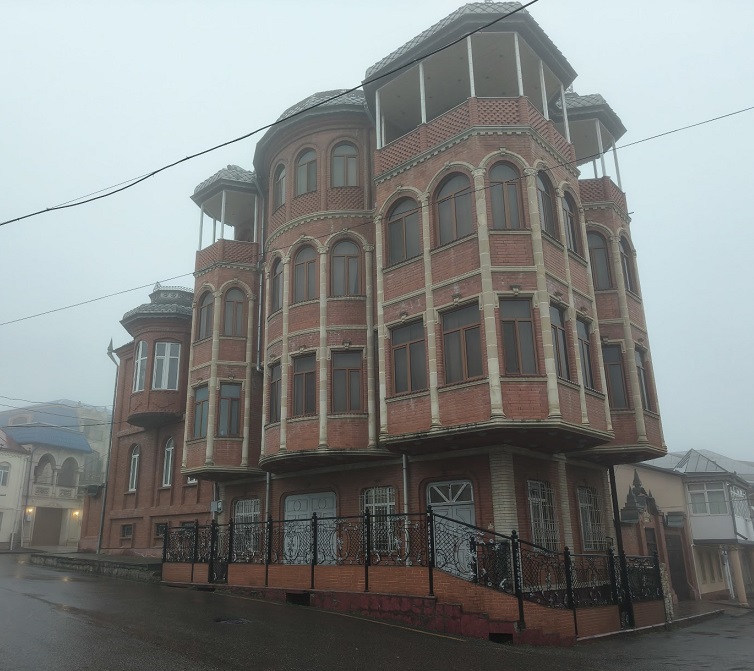 the Red Village in Azerbaijan