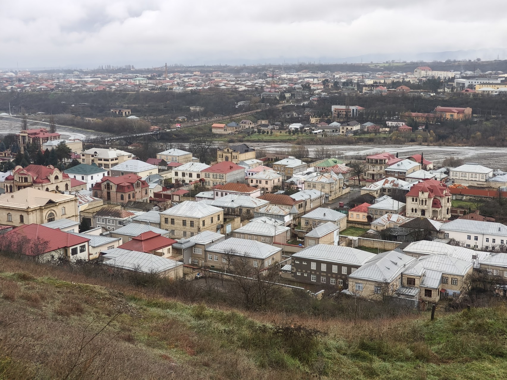the Red Village in Azerbaijan