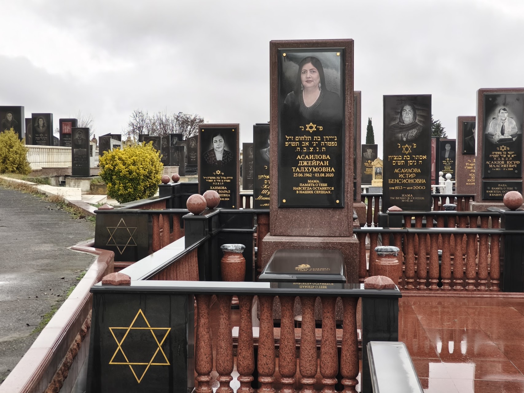 Red Village Azerbaijan cemetery